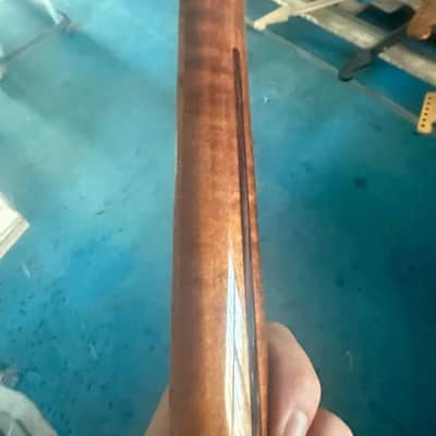 Roasted  Flamed Maple STGuitar Neck, 22-Frets image 5