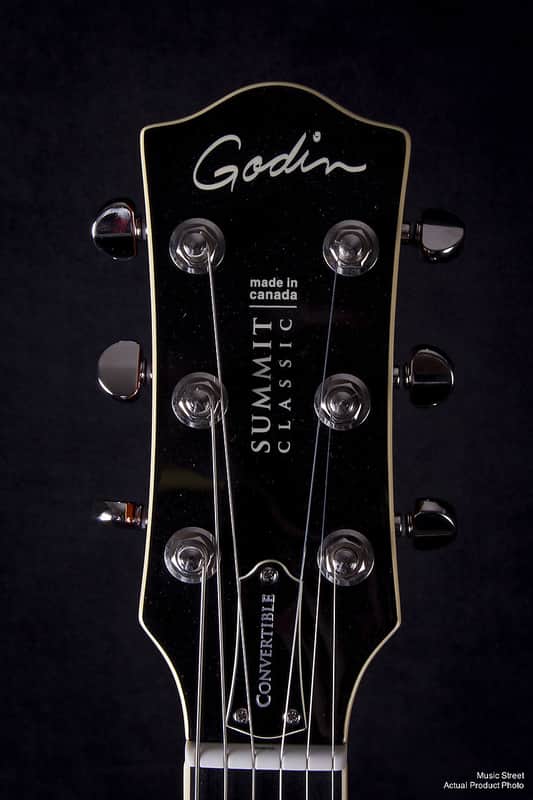 Godin Summit Classic CT Convertible Goldtop image 3