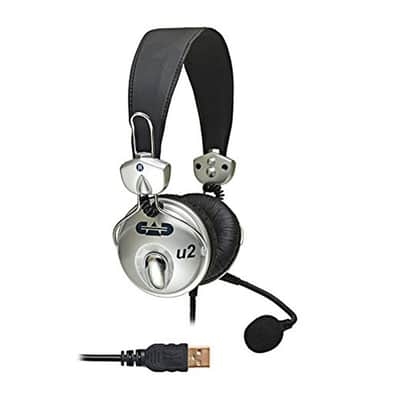 CAD U2 Closed Back USB Headphones with Microphone