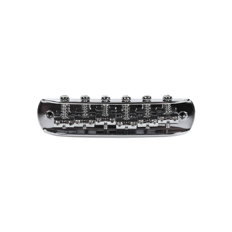 Fender 008-1239-049 MIJ Mustang Guitar Bridge with Bridge Posts image 2