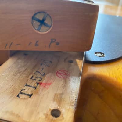 Fender Japan Vintage 1990 Telecaster 1952 Reissue FujiGen A-Serial Aged Natural Ash & Hardcase image 9