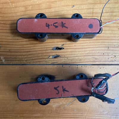 1970s Vintage Columbus Japanese Jazz Bass Guitar Pickups image 3