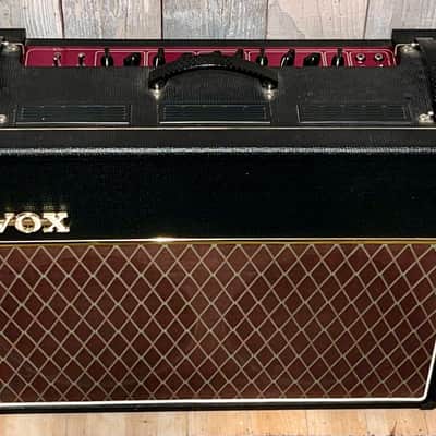 Vox AC30C2 Custom 2-Channel 30-Watt 2x12" Guitar Combo Black, New Tubes, Serviced & Includes a Killer Road Case ! image 4