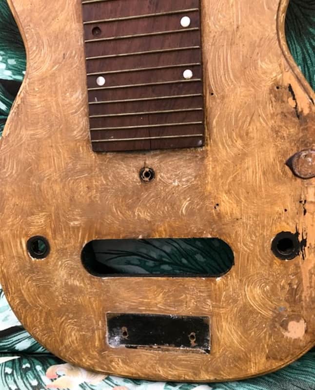 Vintage USA Made 1940's Lap Steel Project image 1