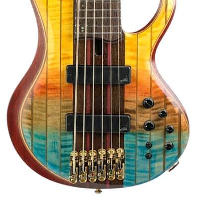 2020s Ibanez BTB 1936 6-String Bass Guitar Sunset Fade w/Stainless Steel Frets #I230301135 image 3