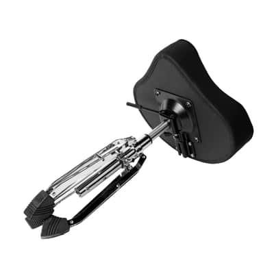 Gator Cases Air Glide Saddle Seat Drum Throne, Black image 3