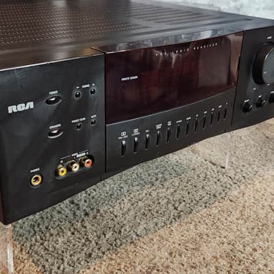 RCA RCA RV-9978A is a vintage home theater stereo receiver 90s  - Black image 4