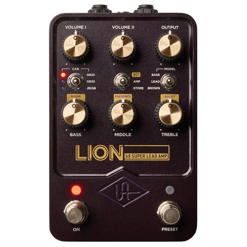 Universal Audio UAFX Lion '68 Super Lead Amp Pedal image 1