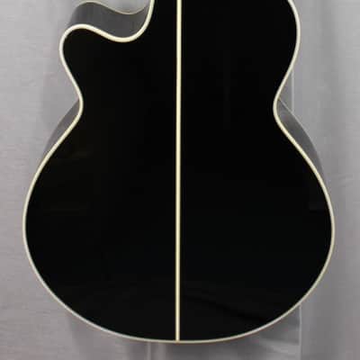 Takamine PT-106 auditorium electro 1998 - black - japan import image 2