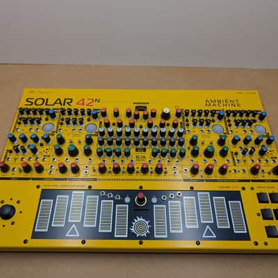 Elta Music Solar 42N Ambient Machine Analog Drone Synthesizer (Maize Yellow) image 4