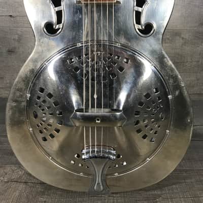 Dobro Fiddle Edge Resonator Round Neck Late 30's image 2