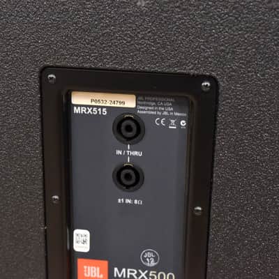 JBL MRX515 15-inch Two-Way Passive Speaker (PAIR) (church owned) CG00ZQ4 image 5