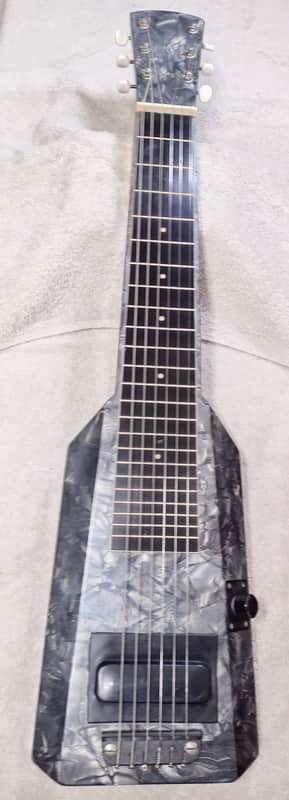 Unknown Lap steel 40s-50s - Gray pearloid image 1