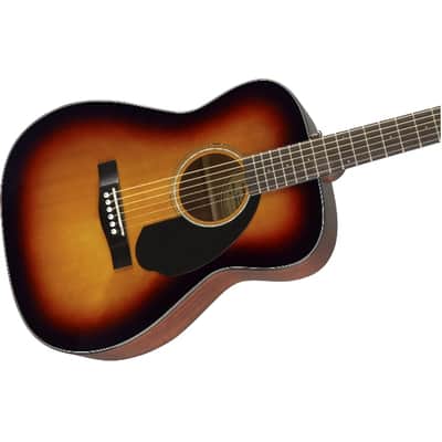 Fender CC-60S Concert, Walnut Fingerboard, 3-Color Sunburst image 5