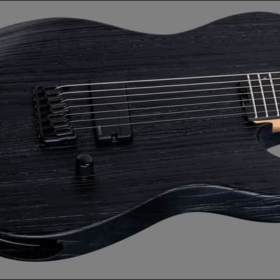SPECIAL-ORDER! LTD TE-1007 BARITONE 7 STRING GUITAR / BLACK BLAST image 1