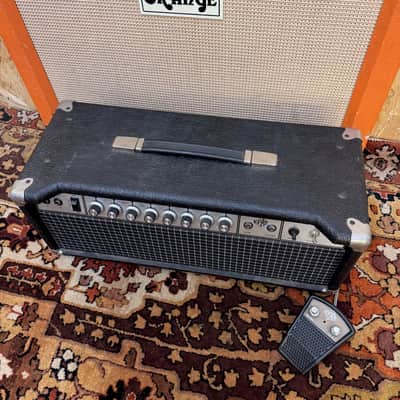 Vintage 1981 ProAmp Ltd 60w 6L6 Valve Guitar Amplifier Head w Pedal Manual 1980s image 7