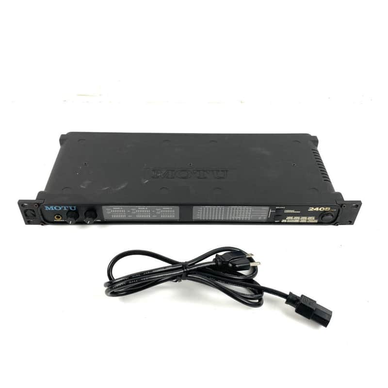 MOTU 2408 mk3 PCI Audio Interface 2000s - Black - TGHM image 1