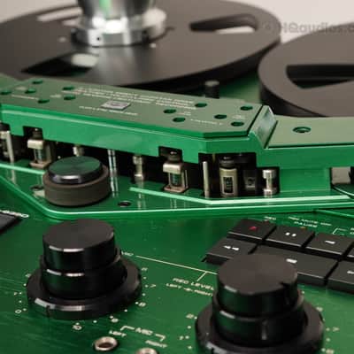 Akai GX-635D Reel-to-Reel Tape Deck Custom Green - Restored - 1 Year Warranty image 13