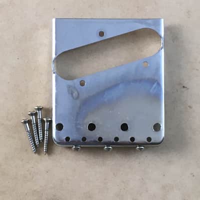 Fender Stamped 60s-80s Reissue Tele Guitar 6 String Telecaster Ashtray Bridge NOS Relic Tele image 11