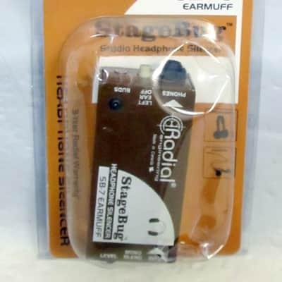 New Open Box Radial StageBug SB-7 Earmuff Studio Headphone Silencer New Open Box image 2