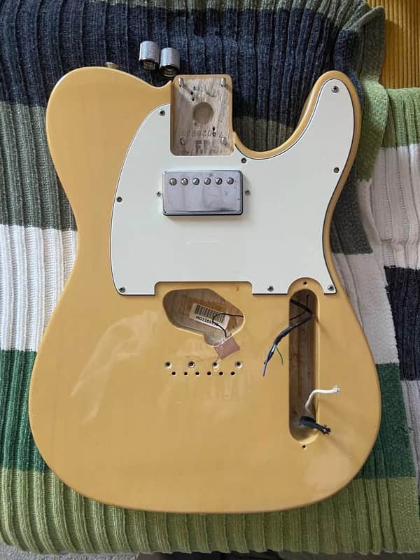 Fender Classic Player Baja Telecaster Body 2013 - 2014 - Blonde image 1