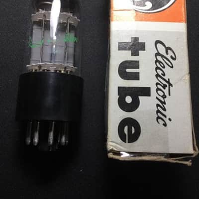 NOS NIB GE 6BX7GT Green Label AUDIO Vacuum Tube VINTAGE USA Tested #E.7481 image 1