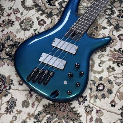 Ibanez Bass Workshop SRMS720 Blue Chameleon Multi-Scale Bass USED - MINT image 1