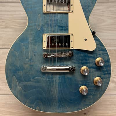 Gibson Les Paul Standard '60s Figured Top Electric Guitar - Ocean Blue #022 image 1