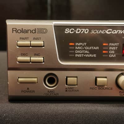 Roland ED SC-D70 Sound Canvas Polyphonic Digital Module MIDI USB - 100V image 2