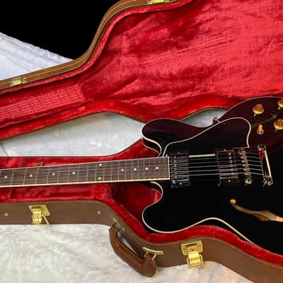 NEW ! Gibson ES-335 50s Semi-Hollowbody Electric Guitar - Ebony - Authorized Dealer - 8 lbs - G07034 image 10