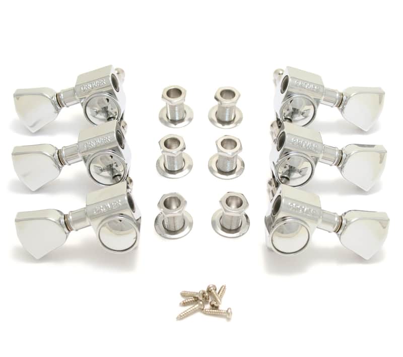 102CK Grover Chrome Keystone Roto 3+3 for Gibson Guitar image 1
