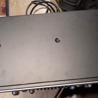 Peavey 700 Series Bass Amp Rack Mount Solid State 700 Watts Tour Series 2000s - Black Metal Grey Chrome image 4