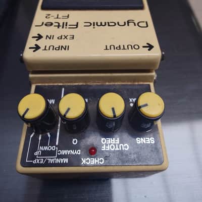 Boss FT-2 Dynamic Filter (Black Label) 1986 - 1989 - Yellow image 5