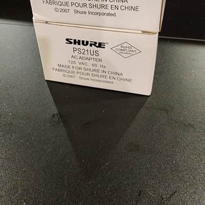 2x Shure PS21US Wireless Power Supply 2010s image 1