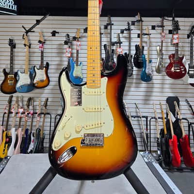 Fender American Ultra Stratocaster LH - Ultraburst w/Maple FB + OHSC & PLEK*D #232 image 3