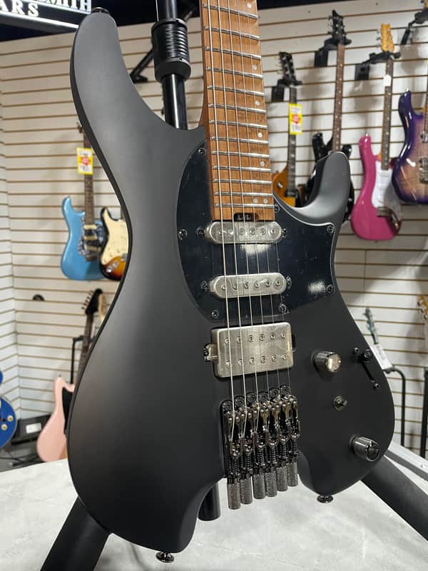 Ibanez Q54 Quest Series Solidbody Electric Guitar - Black Flat w/Gig Bag & PLEK*D #437 image 1