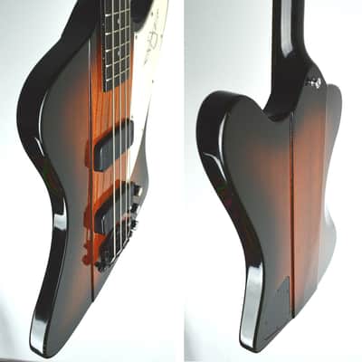 GIBSON thunderbird IV sunburst 1996 ebony Fretboard, RARE USA import image 7
