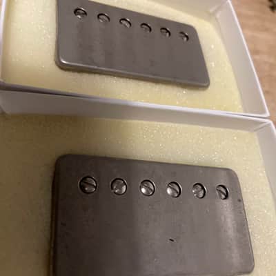 Raw Vintage Humbucker-Set RV-5760 / Nickel aged image 1