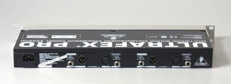 【希少】BEHRINGER ULTRAFEX PRO EX3200 ベリンガー Behringer Ultrafex PRO EX-3200 Sound Enhancer / Exciter DJ - USED