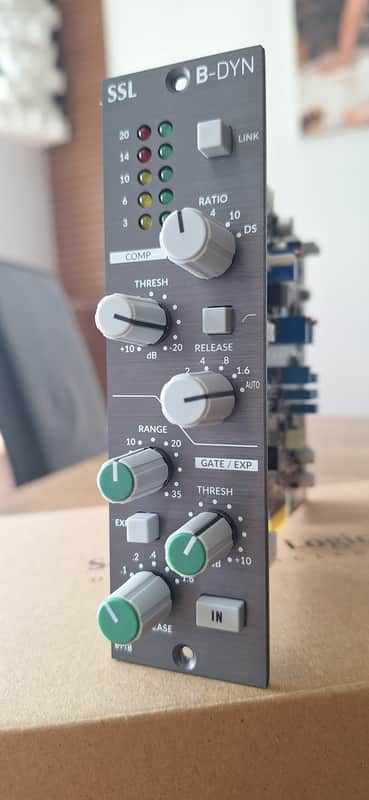 Solid State Logic SSL B-Dyn 500-Series Dynamics Module 2023 - Black image 1