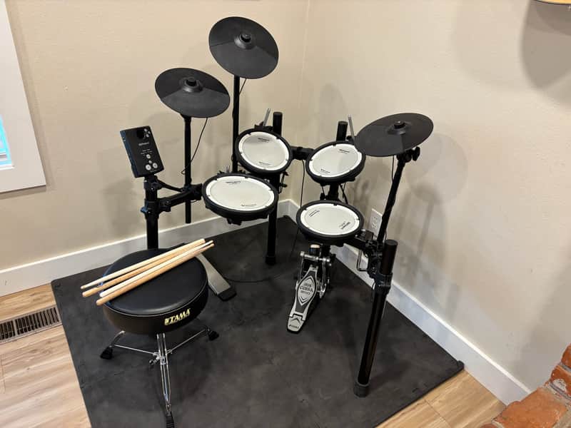 Roland TD-1DMK V-Drum Kit with Mesh Pads, Pedal and Throne - 2023 image 1
