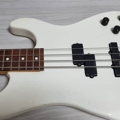 Fernandes PJ-60 Active bass 1980s White active japan made +Really good sound FGI technology -110$ image 9