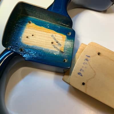 Rockoon Schaller Strat type electric guitar 1987 - Transparent Blue, Kawai made in Japan Very Good Condition with Gigbag image 24