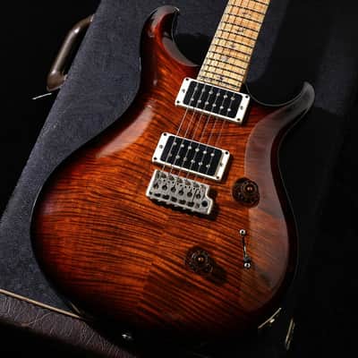 Paul Reed Smith (PRS) 2015 30th Anniversary Custom 24 Artist Package Black Gold Burst Pattern Thin Neck [223425] (09/07) image 1