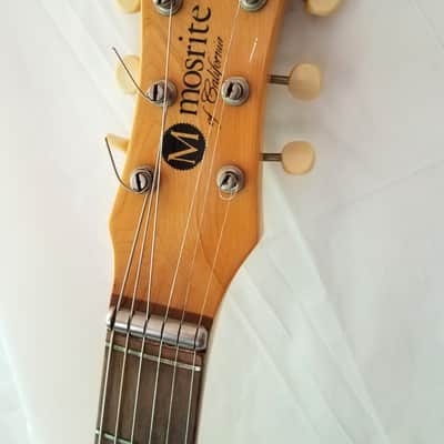 Mosrite Ventures II Slab Body Guitar Serial #B022 1965 Blue image 8