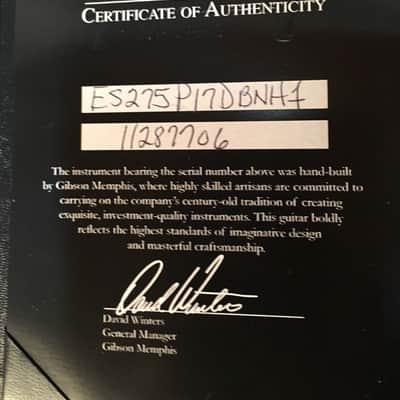 Gibson ES-275 VOS 2017 Sunburst Nice image 14