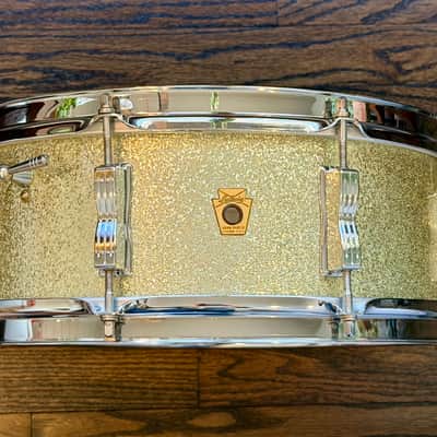 Ludwig Jazz Festival Silver Sparkle Snare 1963 (pre-serial) image 1