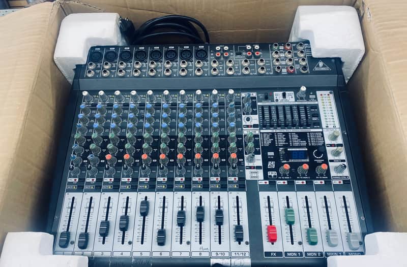 Behringer Europower PMP3000 1200-Watt 16-Channel Powered Mixer with Multi-Effects Processor image 1