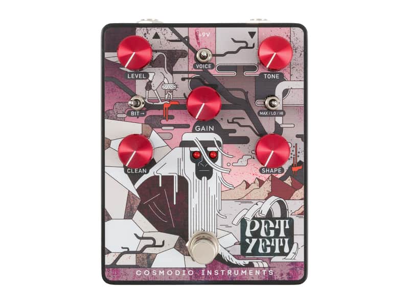 Cosmodio Instruments Pet Yeti Analog Distortion & Fuzz Pedal (Dark Doomy Deathscape) [DEMO] image 1