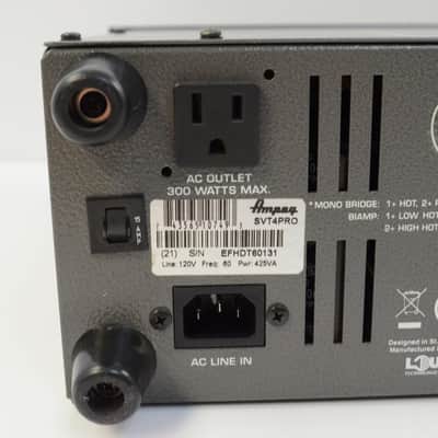 Ampeg SVT 4PRO Bass Amplifier Head 4 PRO image 6